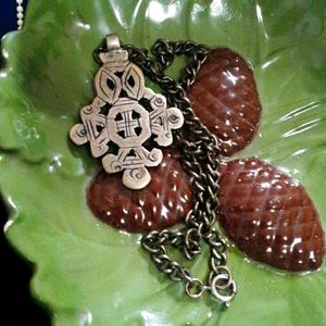 Antique brass Ethiopian Costic Cross